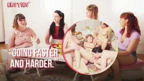 Ersties - 4 Sexy Ladies Enjoy a Hot Lesbian Oral Sex Workshop