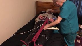 Jun 14 2022 - Rubber Boy Gets Tied Up &amp;amp; Breath Controlled In Silver Nylon