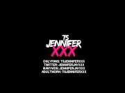 TSJenniferXXX | Slow Mo Cum & Wank