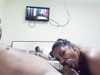 Amateur creampie, pair of lovers banging are filmed and the movie is dripped to the networks. Real homemade sex of a cheating housewife sucking and screwed out of jo-bag