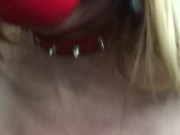 Painslut: knotted rope & tabasco clit & pussy torture, cums & squirts