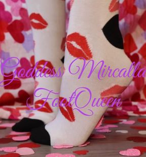 Valentine's Kiss Socks