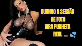 Tentei s&oacute_ rebolar pra c&acirc_mera... mas meu pau quis mais...