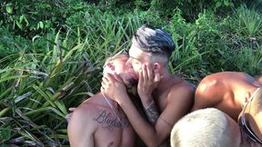 suruba na praia com os malocas cariocas. - completo