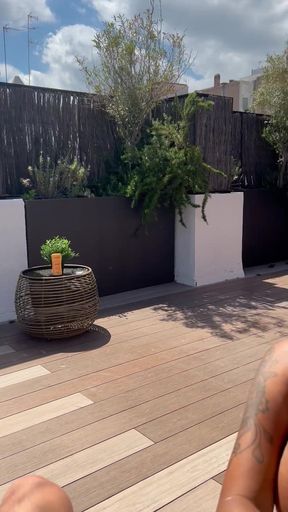 My Busty Asian Wife Fucks Me on the Terrace While the Neighbor Watches- Yasmina Khan- Brady Bud