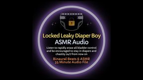 Locked Leaky Diaper Boy - ABDL ASMR Training Audio