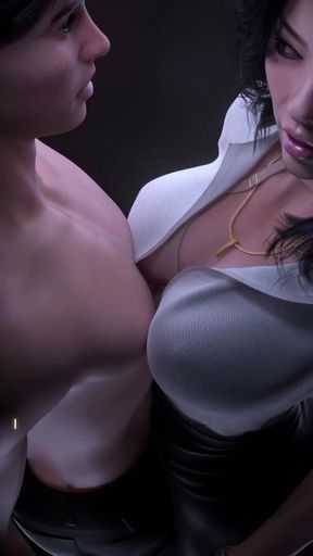 Epic moment from &quot;Accidently Stuck with My Boss, Secret Affair! - 3D Hentai Animated Porn - Apocalust&quot;