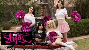 Cheerleaders Haven Rose &amp; Avery Lust Put On A Sensual Show Which Leads To A Hot Fuck
