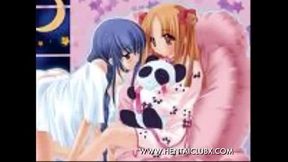 Sexy Anime Girls Rakim and Ken Get Wild in Ecchi Hentai Action