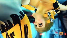 Ingenious femme's futanari action