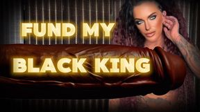 FUND MY BLACK KING - Stroke & pay for MistressRavenFD & Her BBC