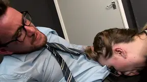 Small tits Anna Darling sprayed in mouth from Luke