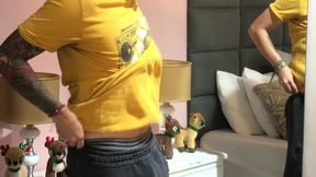 My friend sends me a video showing his tattoos