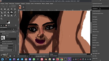 Draw hot pussy in Gimp in Digital Painting Hentai