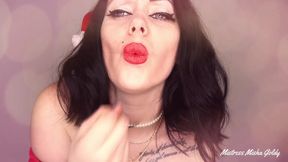 You will not cum in this year! I am not giving you permission! Christmas orgasm denial!