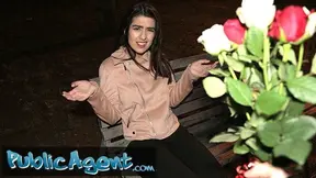 Public Sex Aaeysha gets fucked on Valentines Day