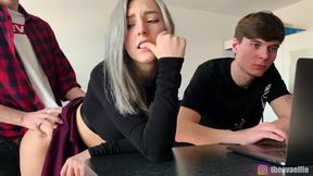 Eva Elfie's Blonde Betrayal in a Steamy POV Affair