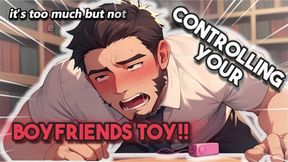 Controlling Your Boyfriends Toy In The School Library! Asmr Boyfriend