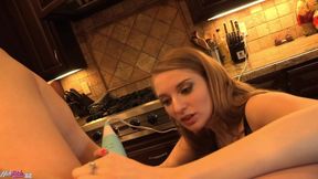Lesbian Girl Has Sex with Magic Wand