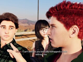 After the Car Ride, Gorgeous Chloe Invites Alexis to Stay Over for a Vehement Sex Night - CG Gameplay