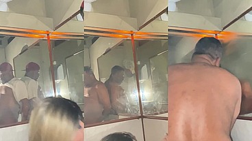 Mamando segurança da boate para não pagar entrada sem tarjas