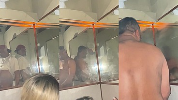 Mamando segurança da boate para não pagar entrada sem tarjas