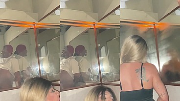 Mamando segurança da boate para não pagar entrada sem tarjas