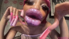 RubyDollLipz's POV Purple Rain Kisses