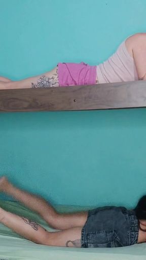 She trusted her best friend until she found out what was happening in the bunk bed   Clip 1