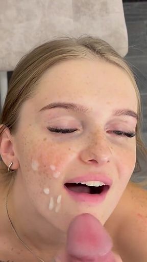 Cum Compilation on Face and Other Body Parts Lovelly Molly/ Horizontal