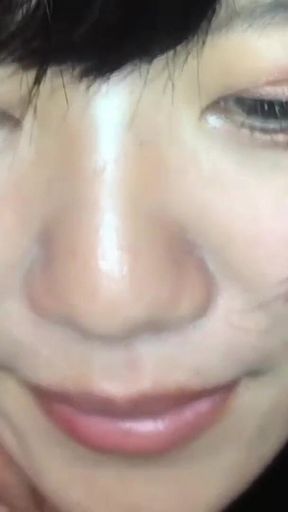 Facecum Debut, Boyish Short Hair Beauty Turns One Naughty Moment Into Total Chaos