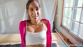 Cute Teen Kitty Rivera Wants to Learn How to Suck Cock