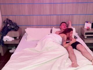 My spouse finds out I'm cheating on him in our room.