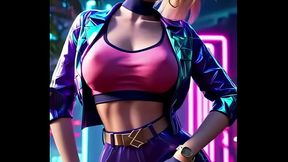 Akali'_s Seductive Dance (Beyonc&eacute_ - Partition) | LOL | 3D Dance