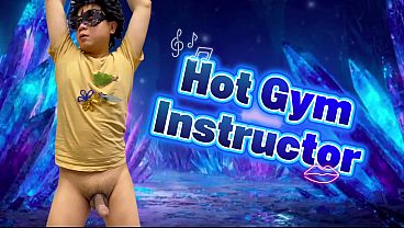 When the hot gym instructor finally came out