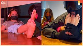 SPECIAL BUNDLE: Two Innocent Models Have Their Toes Sucked & Feet Licked Passionately After a Foot Fetish Interview