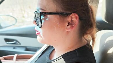 Polish. Adventures of a Hitchhiker. A busty student gives a hard blowjob to a stranger in exchange for a ride home.