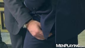 Suited Massimo Piano is used and stretched by Charlie Cherry