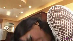 Kaylani Cream Screamed so Damn Hard When Manuel Ferrara Fucked Her Anally in Those Heels