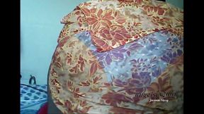 Big Ass Shemale Jasmin Indian Crossdresser Transgender in Saree Bra Flashing Big Ass