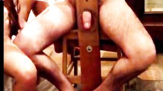 BDSM Dominatrix Flogged Submissive Guy's Bruising Body - MILF Domination