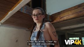 Watch Rock X Blade, Charlie Dean & Dalila Lapiedra in a kinky public fantasy with a close-up cumshot