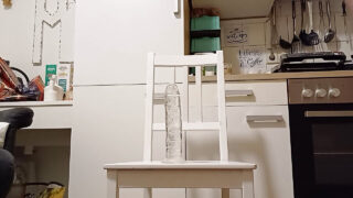 オナニー, 指入れ, 騎乗位, デカ尻, ディルドファック, バブル &#8211; デカチンのアナルファックで素人の痩せたドイツ人ゲイ痴女