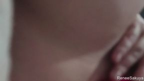 Renee Sakuya getting herself off with Lovense Lush 3