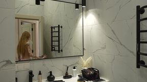 romantic sensual tender sex of a real russian couple on the bed in different positions with love