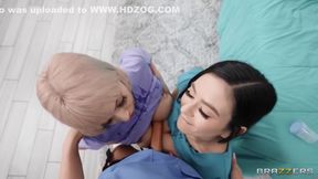 Hot Nurses Get Gooey With Rion King, Big Naturals And Jessica Starling