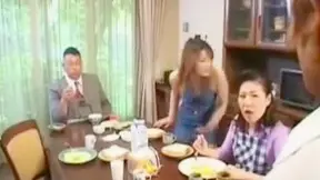 UNCENSORED JAV - Horny MIL Demands StepSon cock and gets it