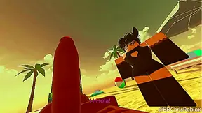 Black Bull Claims Cute Bunbun in Wild Roblox Encounter – Hot Hentai Chase