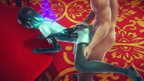 fucking a fairy water spirit in a chinese restaurant - hentai