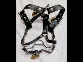 Slave Filo and the tongue gag